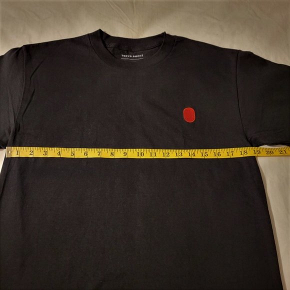 Men's Tokyo Smoke medium black t-shirt - Picture 4 of 5